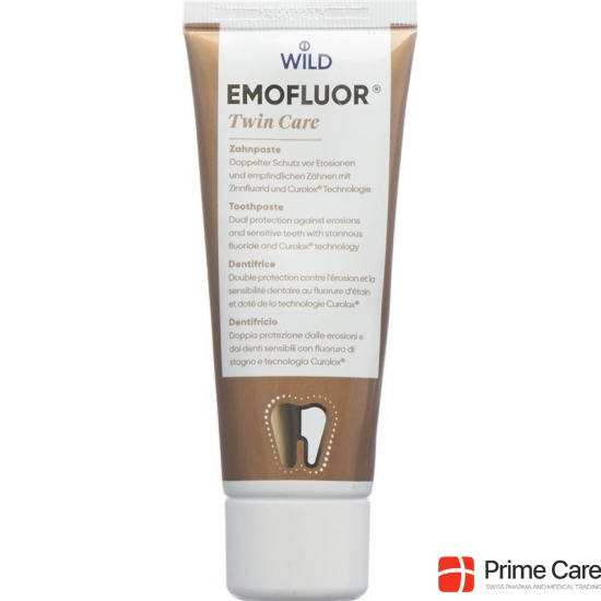 Emofluor Twin Care Zahnpaste Tube 75ml buy online