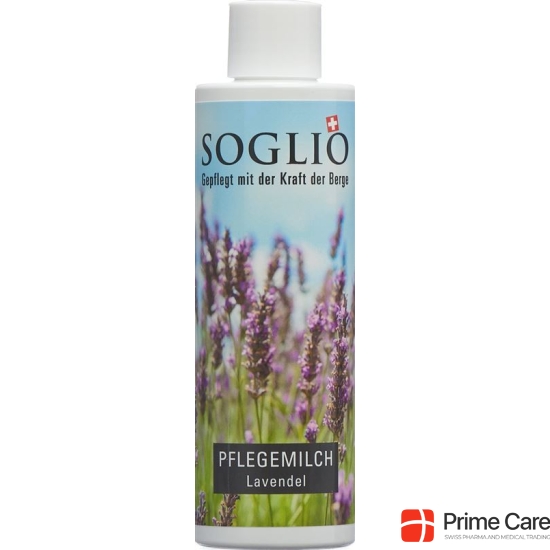 Soglio Pflegemilch Lavendel Flasche 200ml buy online
