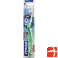 Trisa Flexible White Toothbrush Medium