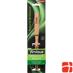 Trisa Natural Brilliance round hairbrush