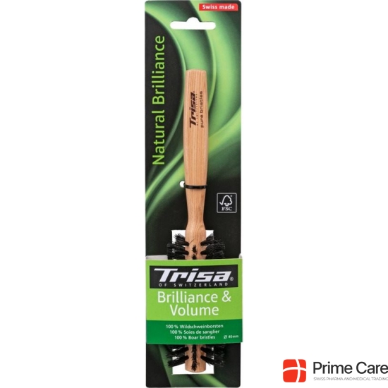 Trisa Natural Brilliance round hairbrush buy online