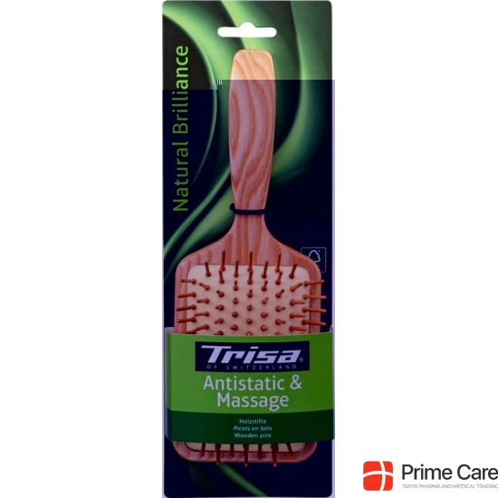 Trisa Natural Brilliance Hairbrush Paddle buy online