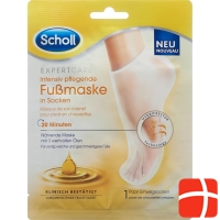 Scholl Intensive care foot mask 3-fold effect 2 pieces