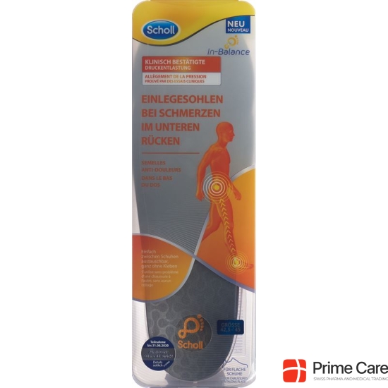 Scholl In-Balance Insert 42.5-45 lower back 2 pieces buy online