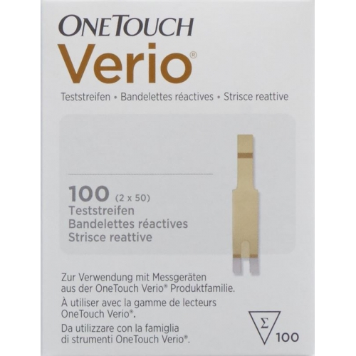 One Touch Verio test strips 2 x 50 pcs