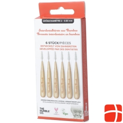 The Humble Interdentalbürste Bambus 0.5mm 6 Stück