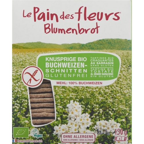 Flowers Crispy bread slices buckwheat 150 g