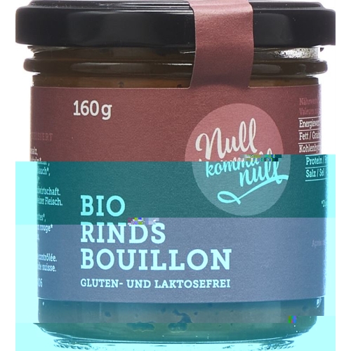 Nullkommanull Rindsbouillon Glas 160g buy online