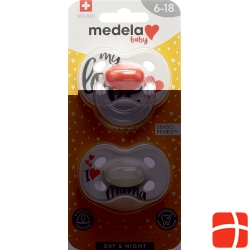 Medela Baby Dummy Day & Night 6-18 2 pieces