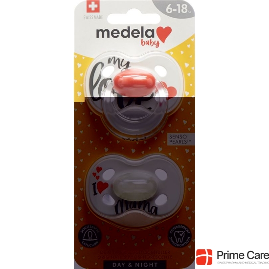 Medela Baby Dummy Day & Night 6-18 2 pieces buy online