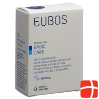Eubos Soap Solid Unscented Blue 125g
