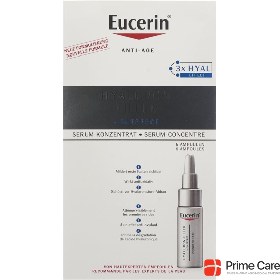 Eucerin Hyaluron-Filler Serum concentrate 6x 5ml buy online