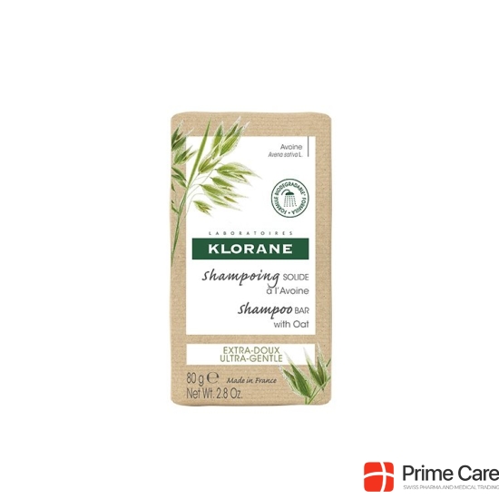 Klorane Shampoo Bar Oats Organic 80g buy online