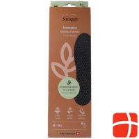 Swisspers Frischesohlen L 44 Schwarz 8 Paar