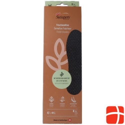 Swisspers Frischesohlen L 44 Schwarz 8 Paar