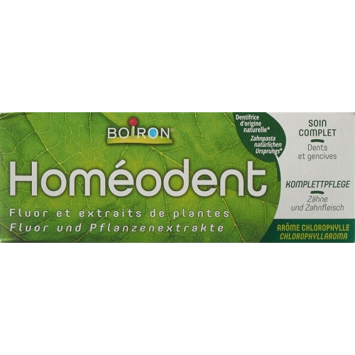 Homeodent Zahn Zahnfleischpflege Chlorophyll 75ml buy online