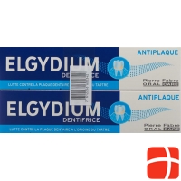 Elgydium Anti-Plaque Zahnpasta Duo 2x 75ml