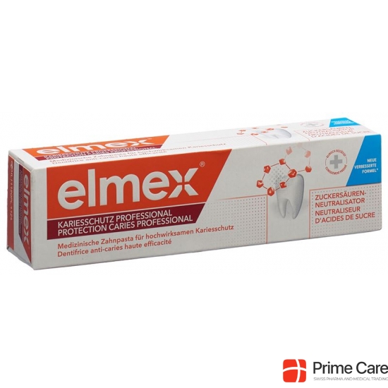 Elmex Caries Protection Professional Toothpaste Tube 75ml buy online