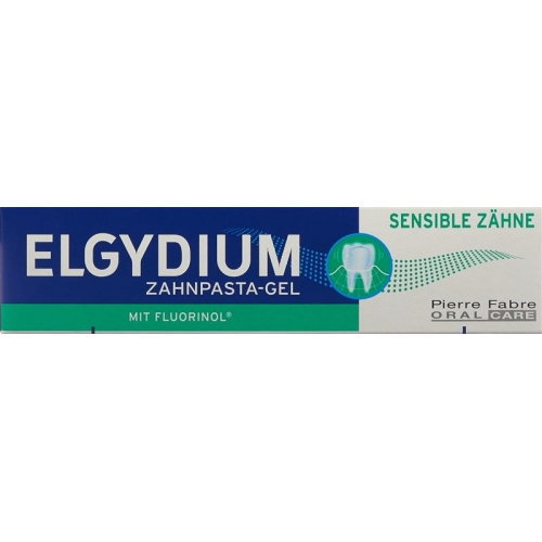 Elgydium sensitive teeth toothpaste gel tube 75ml buy online