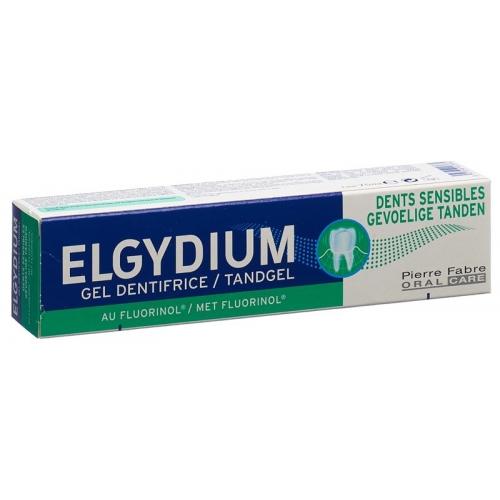 Elgydium sensitive teeth toothpaste gel tube 75ml buy online
