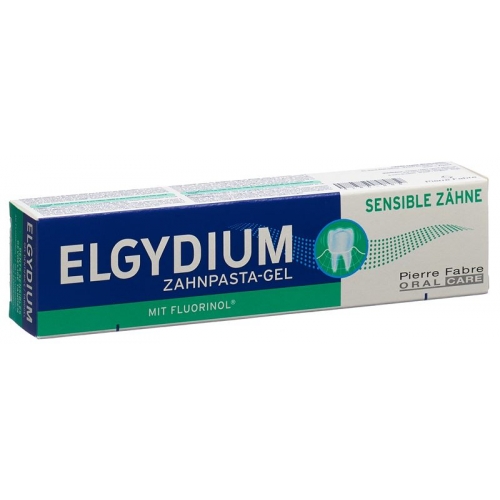 Elgydium sensitive teeth toothpaste gel tube 75ml buy online