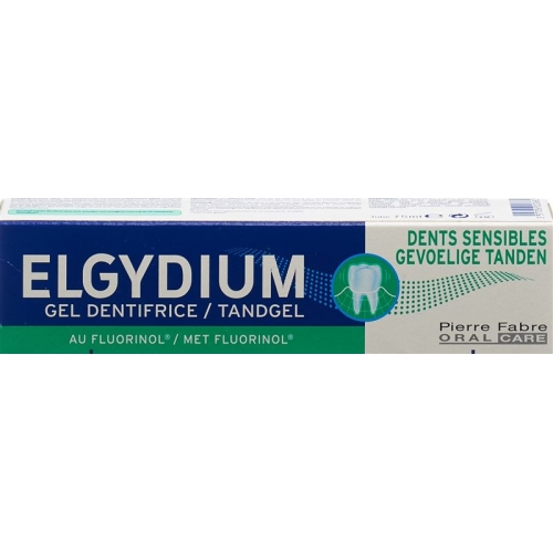 Elgydium sensitive teeth toothpaste gel tube 75ml buy online