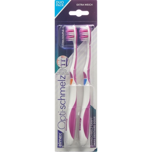 Elmex Prof Opti-Schmelz Zahnbürste Duo 2 Stück buy online