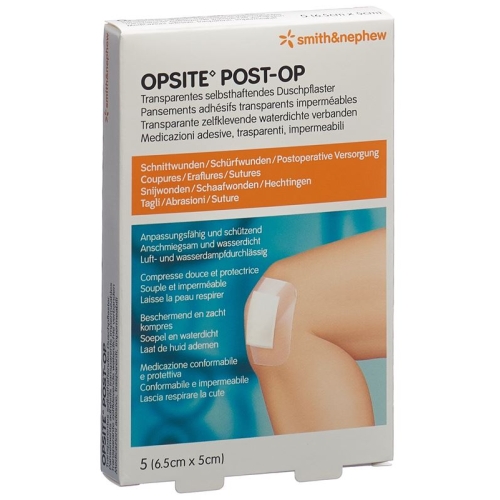 Opsite Post OP Folienverband 6.5x5cm 6x 5 Stück buy online