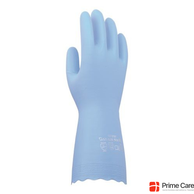 Sanor Anti Allergy Gloves PVC S blue 1 pair