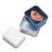 Curaprox BDC 111 denture cleaning container mint