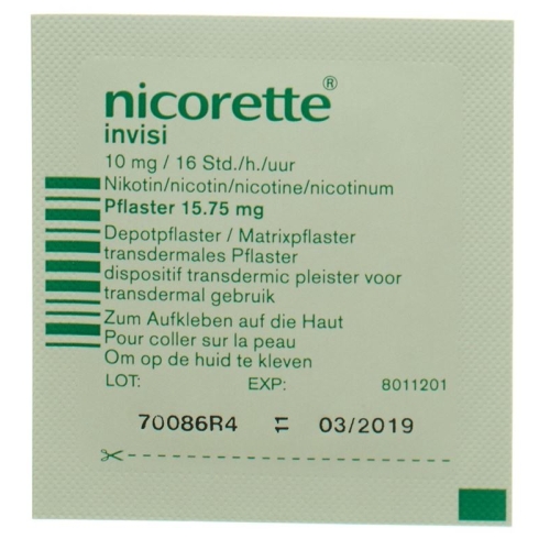 Nicorette Invisi Patch 10 Mg/16h 14 Stück buy online