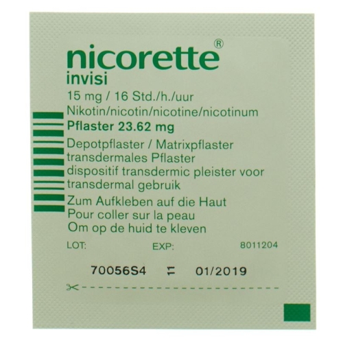 Nicorette Invisi Patch 15 Mg/16h 14 Stück buy online