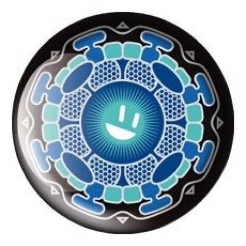 Avantgarde Energetic Energy Badge Lucky Ray Sapphire buy online