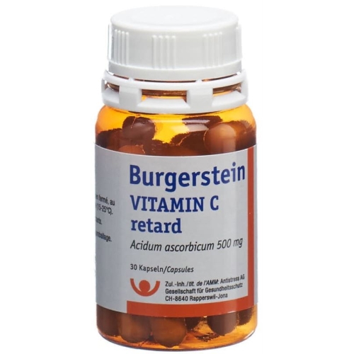 BURGERSTEIN Vitamin C Ret capsules 500 mg buy online