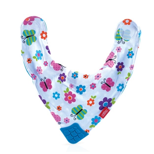 Nuby bib with bite corner design line buy online