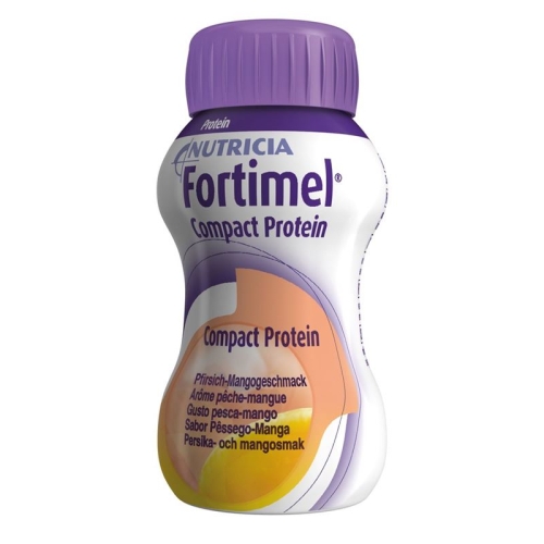 Fortimel Compact Protein Liquid Mango 4 Flasche 125ml buy online