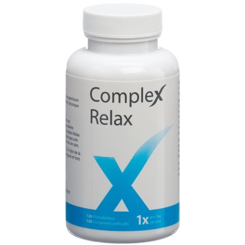 Complex Relax Filmtablet tin 120 pieces buy online