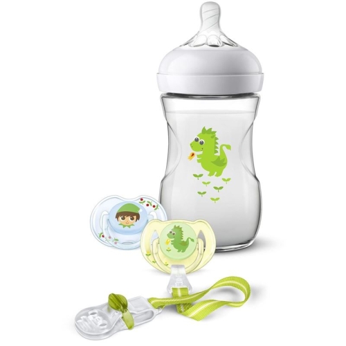 Avent Philips Natural Flasche+schnuller Set Drache buy online