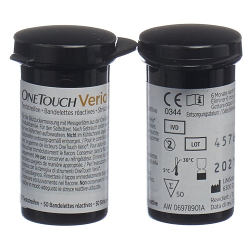 One Touch Verio test strips 2 x 50 pcs