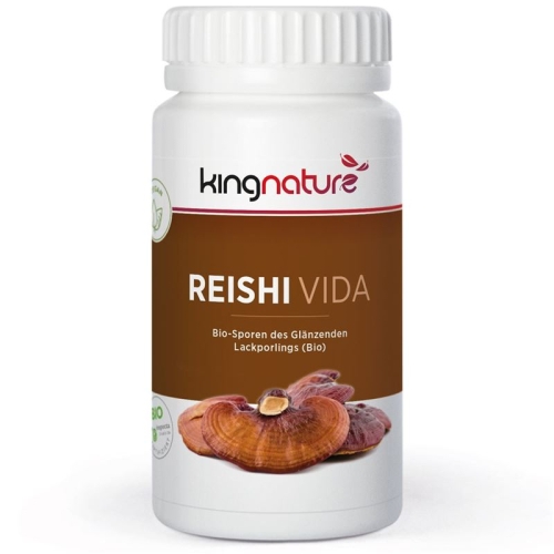 Kingnature Reishi Vida Kapseln 300mg Bio Spo 120 Stück buy online