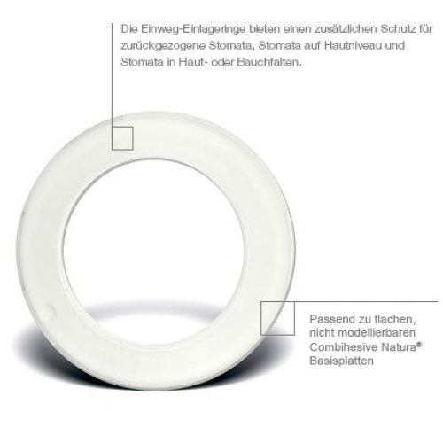 Natura Convex Einlageringe 22mm Weiss 5 Stück buy online