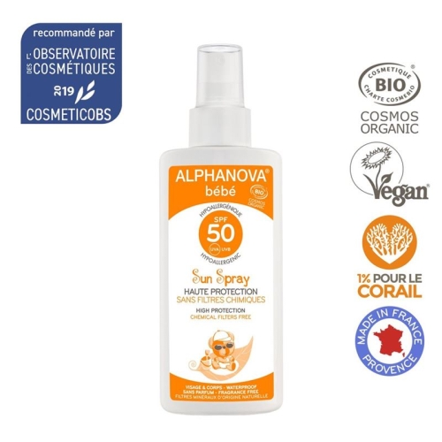 Alpha Nova BB sunscreen spray Bio SPF50 + 125 ml