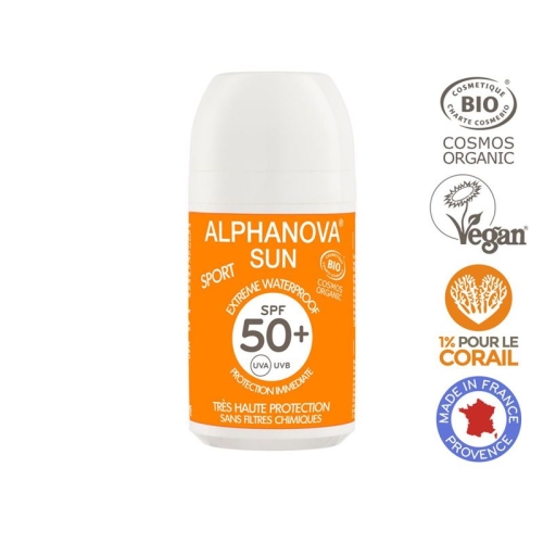 Alpha Nova SUN roll-on extreme sports Bio SPF50 + 50g