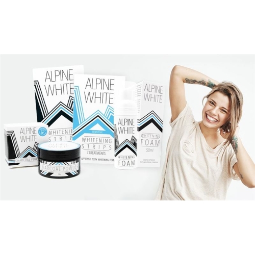 Alpine White whitening strips for 7 applications