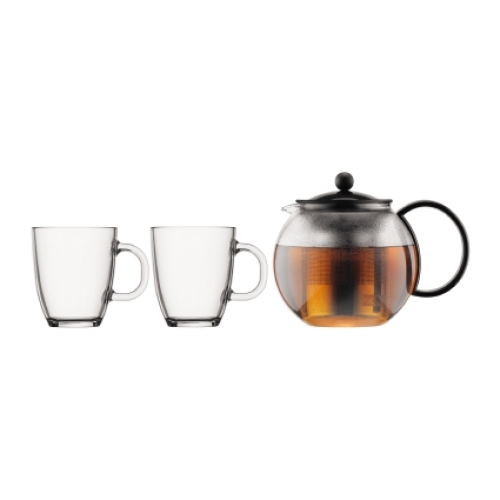 Bodum set tea maker 1L stainless steel filter 2 cups buy online