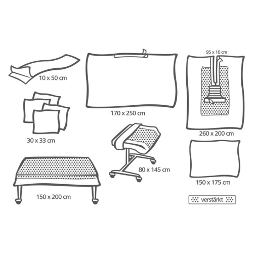 Foliodrape Pplus Varizen-Set 9 Stück buy online