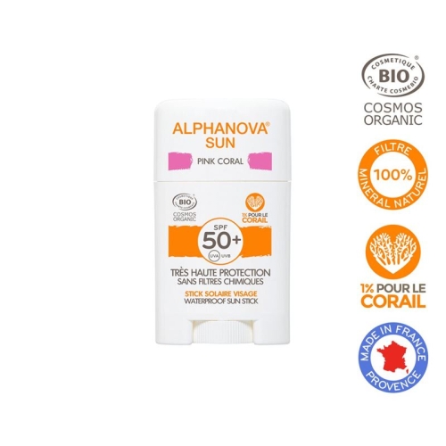 Alphanova Sun Bio Stick SPF 50+ Rosa 12g buy online