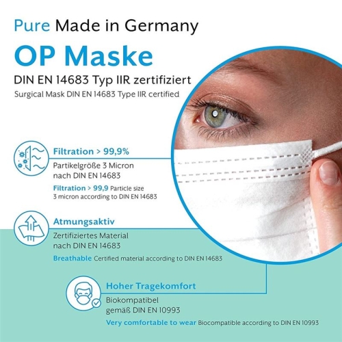 Eumepro Op Maske Typ Iir 50 Stück buy online