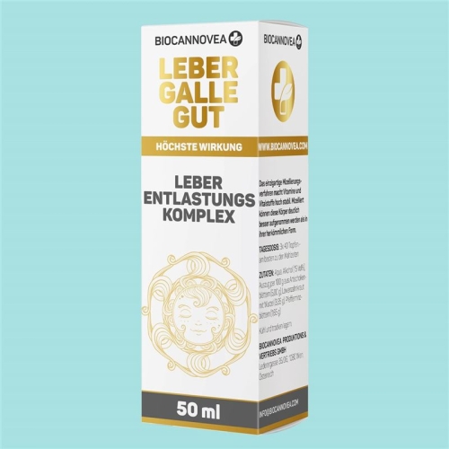 Biocannovea Entlastungskomplex Leber-Galle 50ml buy online