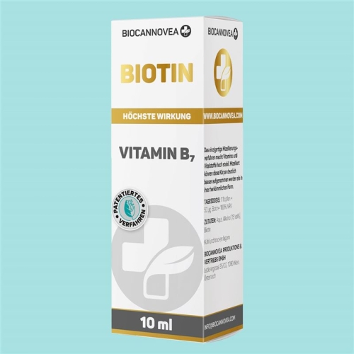 Biocannovea Biotin Vitamin B7 Flasche 10ml buy online